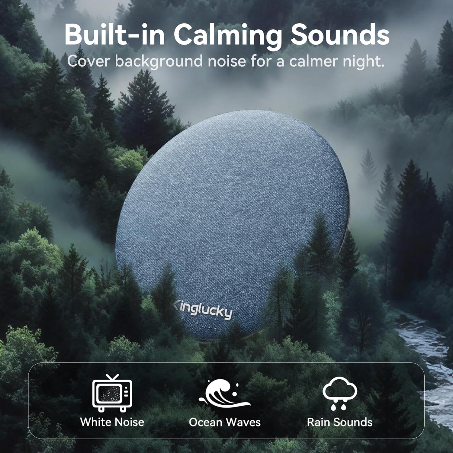 Bluetooth Pillow Speaker for Sleeping