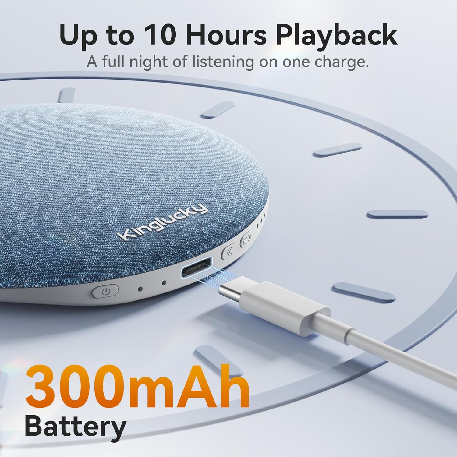 Bluetooth Pillow Speaker for Sleeping