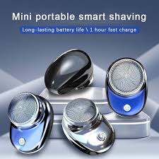 USB Rechargeable Mini Shaver for Men | Travel Friendly Electric Razor